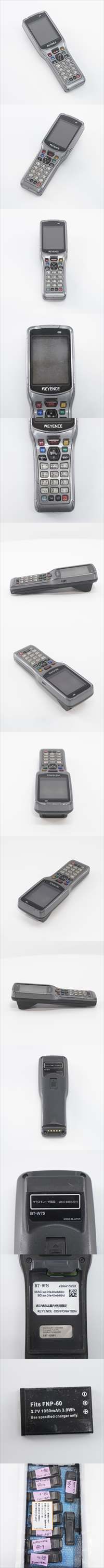 [PG] USED 10台入荷 BT-W75 KEYENCE HANDY TARMINAL ハンディ...[03841-0002]