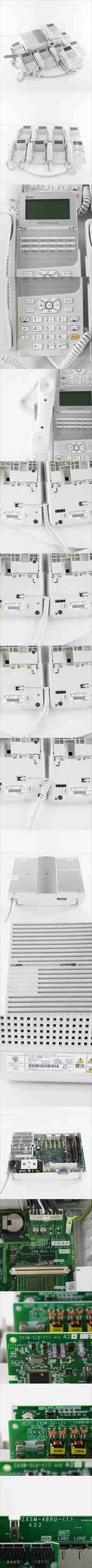 [PG] 8日保証 セット 2020年製 αZX ZXM-ME-(1) NTT ZX-(18)STEL-(1)(W) 主装置 電話機 スマートネットコミュニティ ビジネ...[05580-0020]